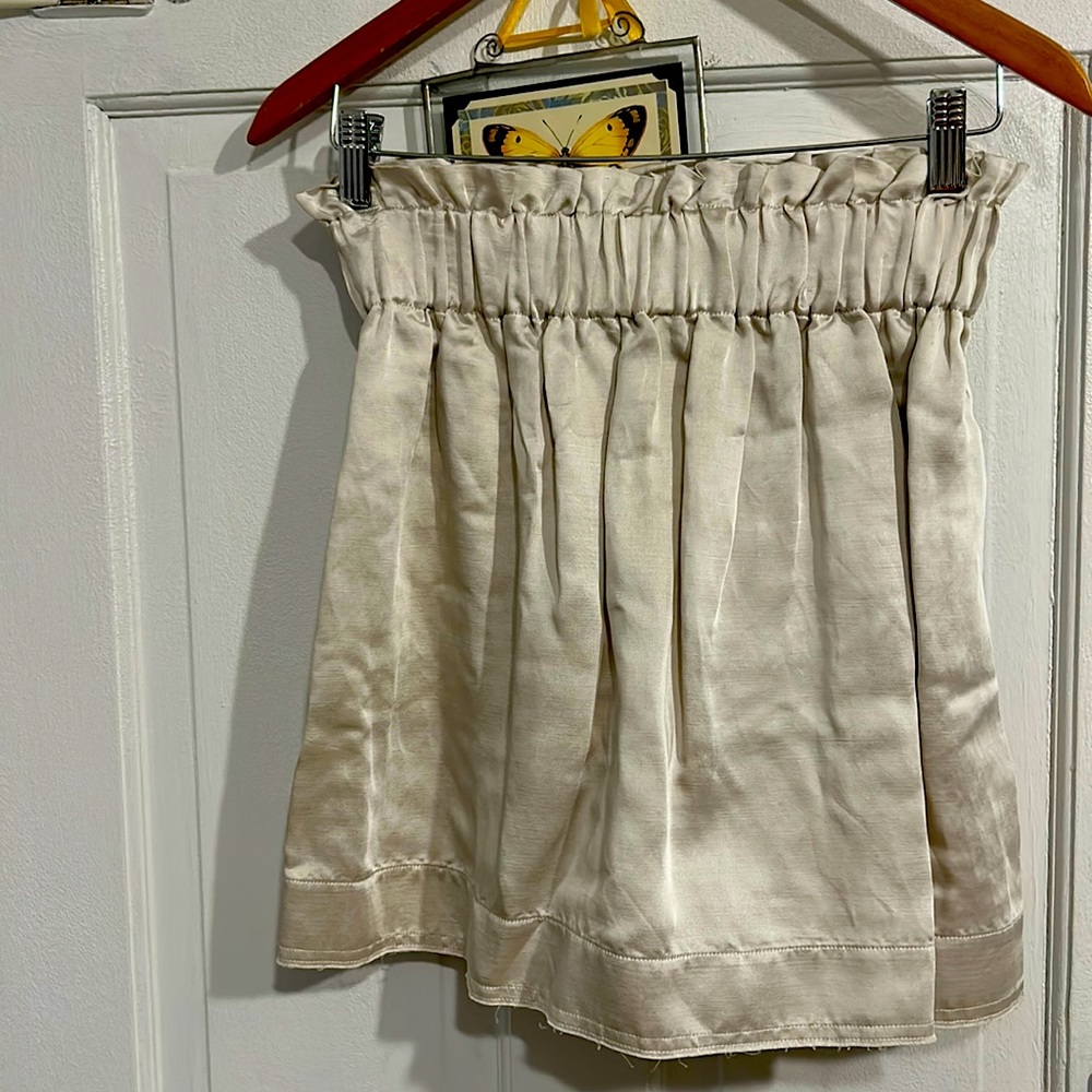 Cute short silver COS skirt